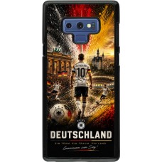 Samsung Galaxy Note9 Case Hülle - Fussball Deutschland splash 2026
