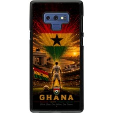 Samsung Galaxy Note9 Case Hülle - Fussball Ghana splash 2026