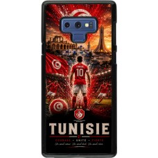 Samsung Galaxy Note9 Case Hülle - Fussball Tunesien splash 2026