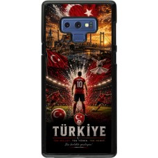 Samsung Galaxy Note9 Case Hülle - Fussball Türkei splash 2026