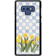 Samsung Galaxy Note9 Case Hülle - Blue vichy tulips 2026