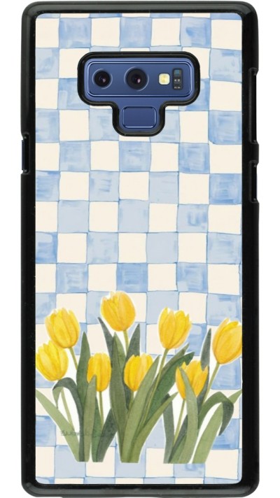 Samsung Galaxy Note9 Case Hülle - Blue vichy tulips 2026