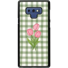 Samsung Galaxy Note9 Case Hülle - Green vichy tulips 2026