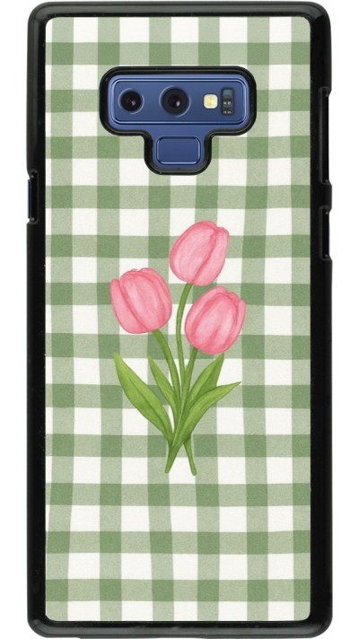 Samsung Galaxy Note9 Case Hülle - Green vichy tulips 2026