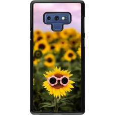 Samsung Galaxy Note9 Case Hülle - Sunflower with glasses 2026