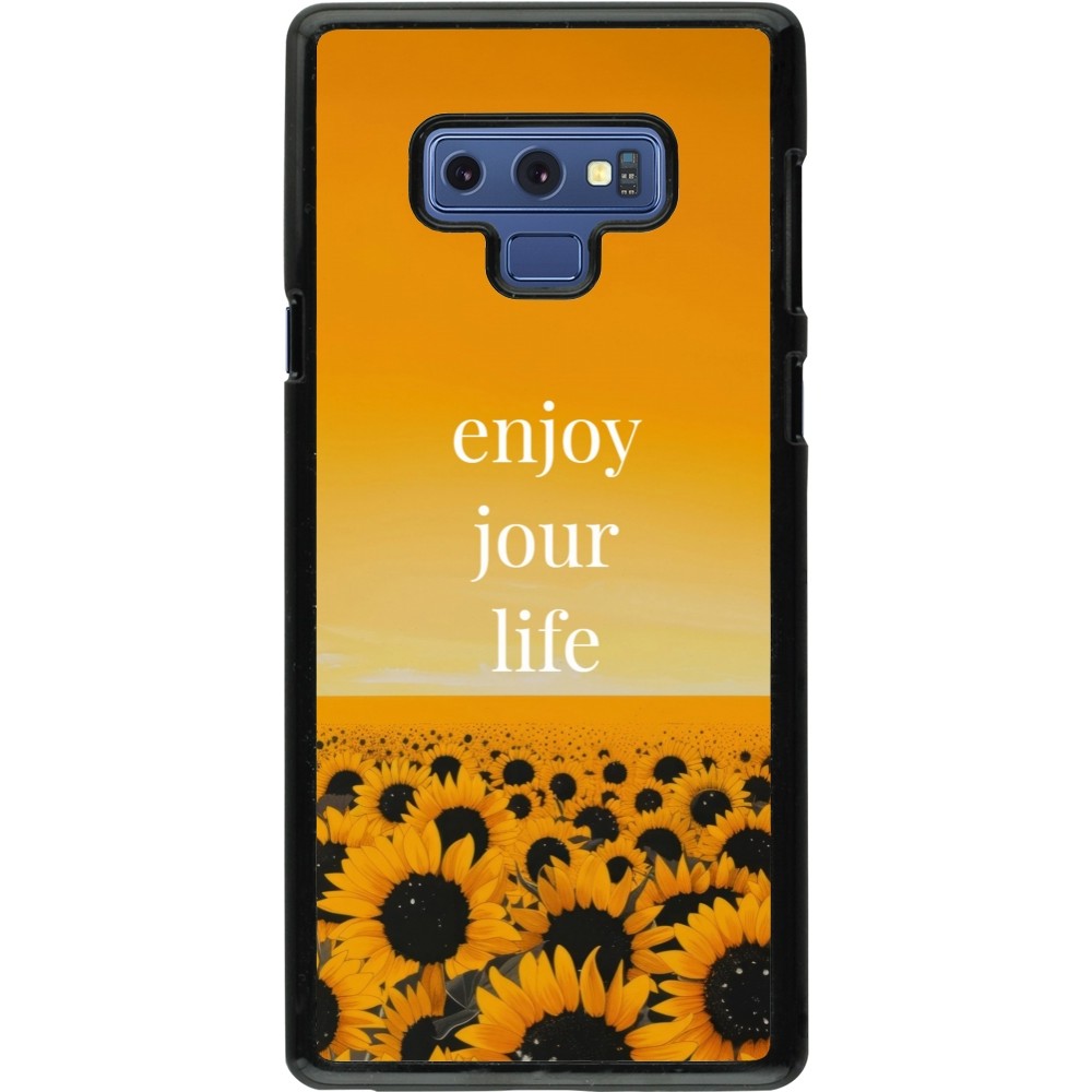 Samsung Galaxy Note9 Case Hülle - Summer 2025 Enjoy your life