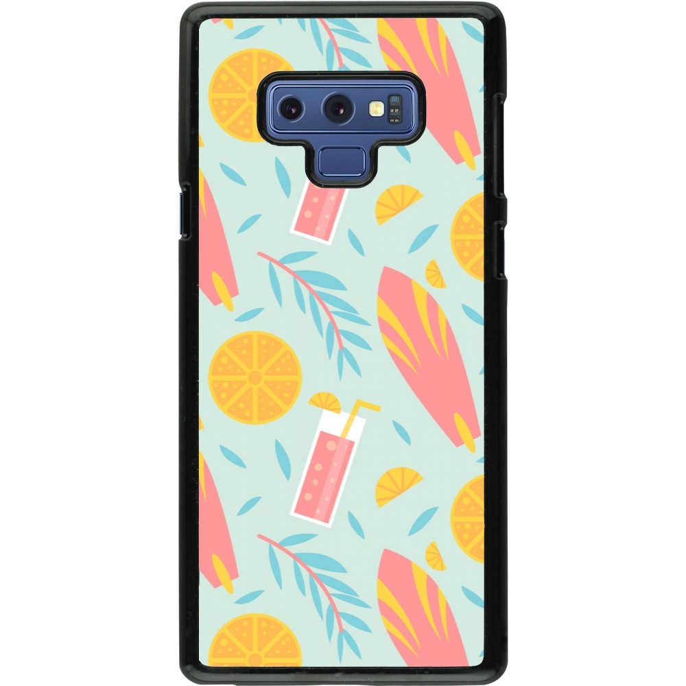 Samsung Galaxy Note9 Case Hülle - Summer 2025 Pattern citron