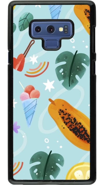 Samsung Galaxy Note9 Case Hülle - Summer 2025 Pattern papaya