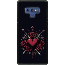Samsung Galaxy Note9 Case Hülle - Valentine 2024 gothic love