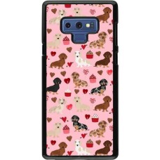 Samsung Galaxy Note9 Case Hülle - Valentine 2024 puppy love