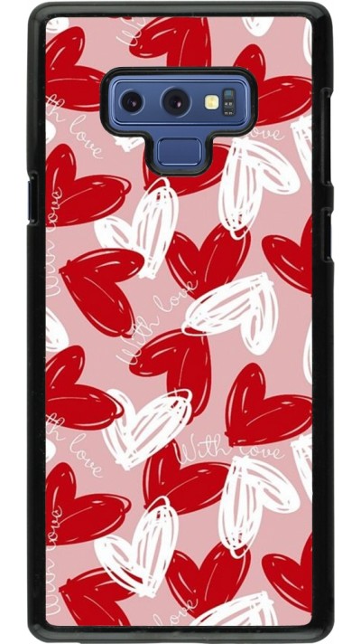 Samsung Galaxy Note9 Case Hülle - Valentine 2024 with love heart