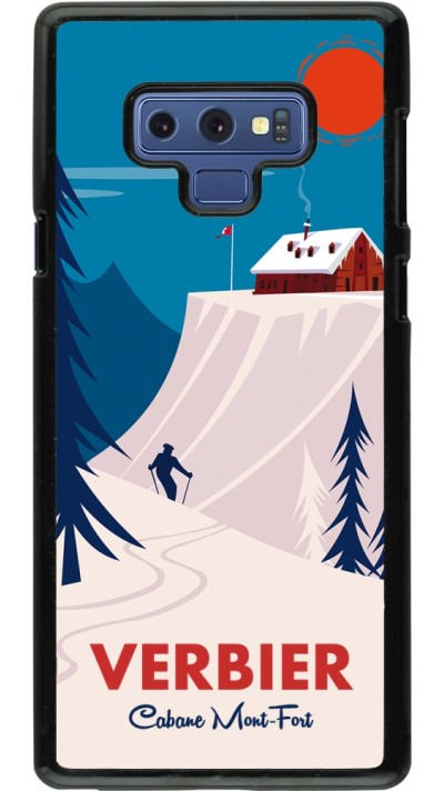 Samsung Galaxy Note9 Case Hülle - Verbier Cabane Mont-Fort