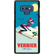 Samsung Galaxy Note9 Case Hülle - Verbier Ski Downhill