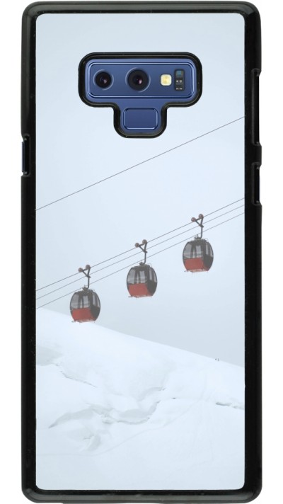 Samsung Galaxy Note9 Case Hülle - Winter 22 ski lift