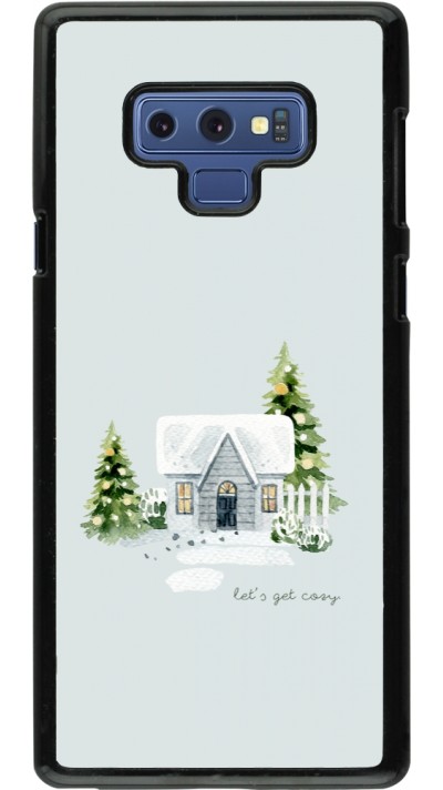 Samsung Galaxy Note9 Case Hülle - Winter 25 Cosy House
