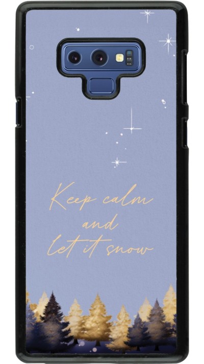 Samsung Galaxy Note9 Case Hülle - Winter 25 Winter illustration of trees