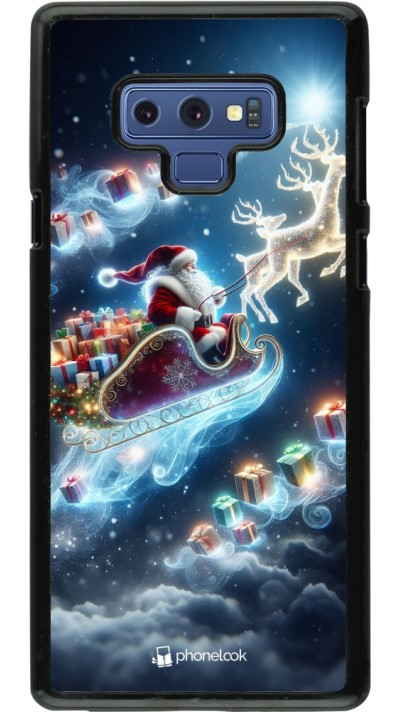 Samsung Galaxy Note9 Case Hülle - Weihnachten 2023 Verzauberter Weihnachtsmann