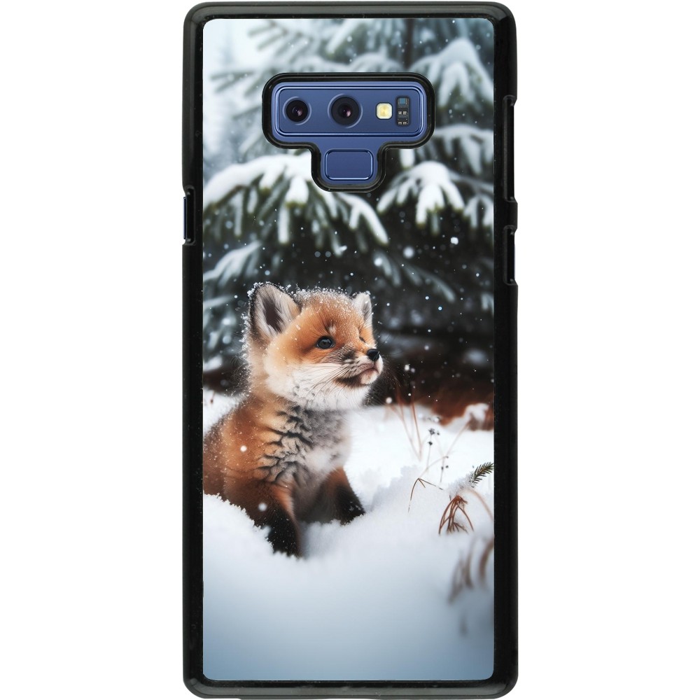 Samsung Galaxy Note9 Case Hülle - Weihnachten 2023 Fuechslein Tanne