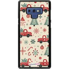 Samsung Galaxy Note9 Case Hülle - Weihnachten 2024 Lkw Tanne