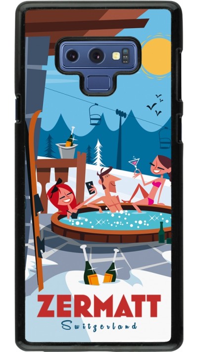 Samsung Galaxy Note9 Case Hülle - Zermatt Mountain Jacuzzi