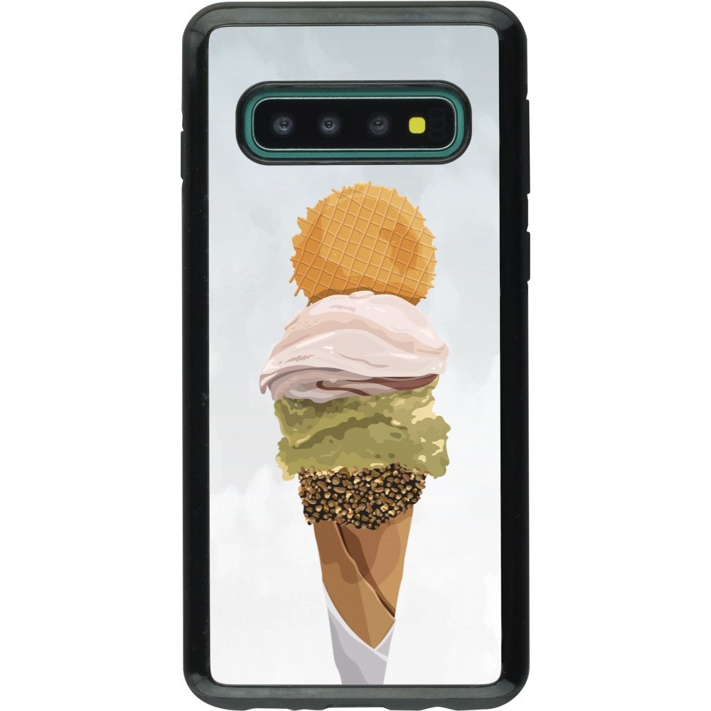 Samsung Galaxy S10 Case Hülle - Hybrid Armor schwarz Summer 2025 Cornet