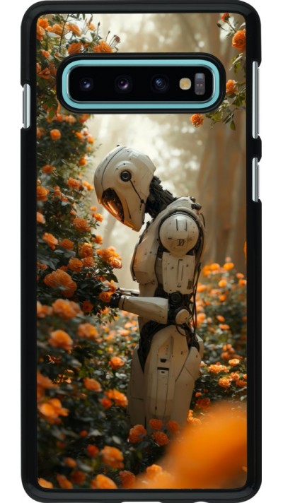 Coque Samsung Galaxy S10 - Astronaut flowers 2025