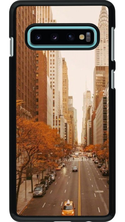 Samsung Galaxy S10 Case Hülle - Autumn 2024 New York city