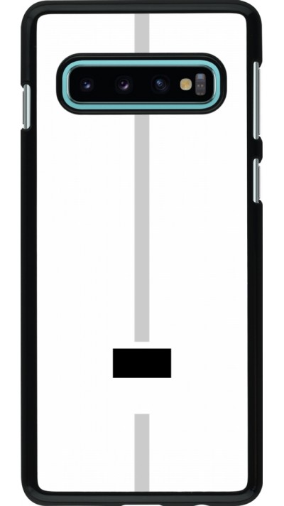 Coque Samsung Galaxy S10 - Canton FR blanc