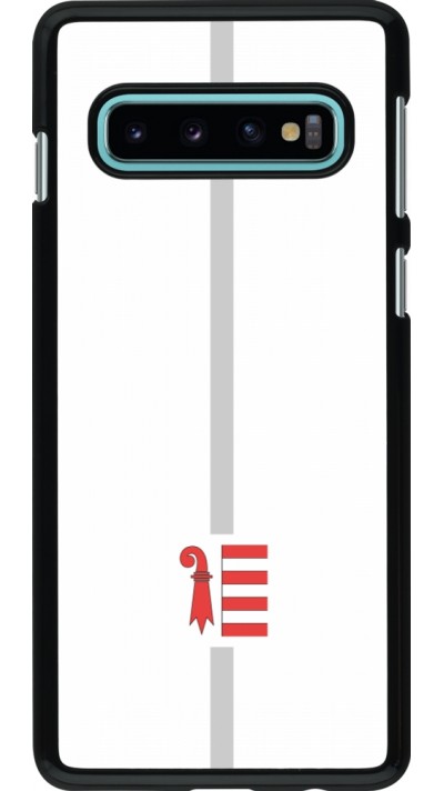 Coque Samsung Galaxy S10 - Canton JU blanc