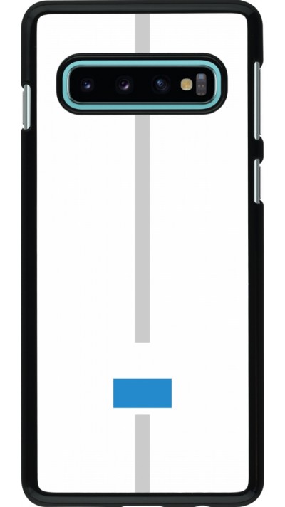 Coque Samsung Galaxy S10 - Canton LU blanc