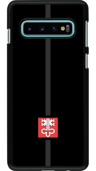 Coque Samsung Galaxy S10 - Canton NW noir