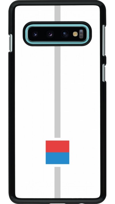 Coque Samsung Galaxy S10 - Canton TI blanc