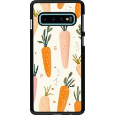 Samsung Galaxy S10 Case Hülle - Easter 2026 Illustration carrots
