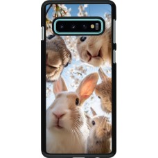 Samsung Galaxy S10 Case Hülle - Easter 2026 Rabbits