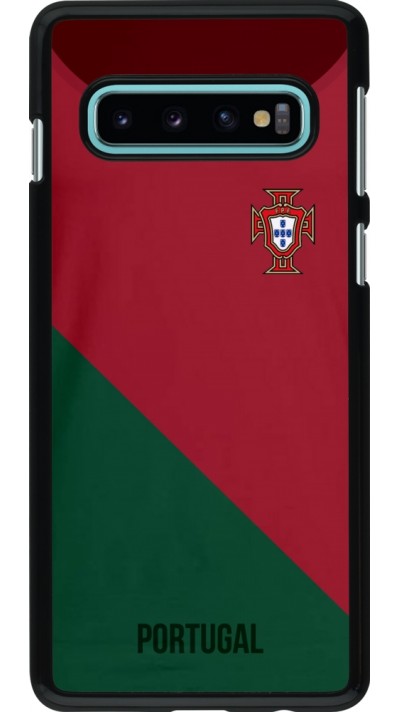 Samsung Galaxy S10 Case Hülle - Fussballtrikot Portugal2022