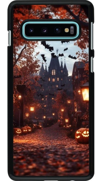 Samsung Galaxy S10 Case Hülle - Halloween 2025 Haunted house