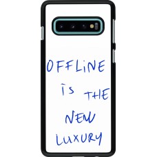 Samsung Galaxy S10 Case Hülle - Offline is the new luxury