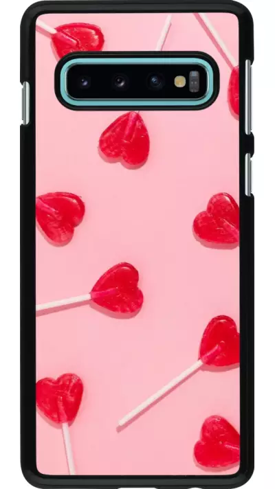 Samsung Galaxy S10 Case Hülle - Saint Valentines Day 26 Lollipop