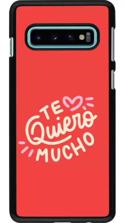 Samsung Galaxy S10 Case Hülle - Saint Valentines Day 26 Te quiero mucho