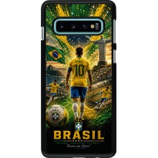 Coque Samsung Galaxy S10 - Football Brésil splash 2026