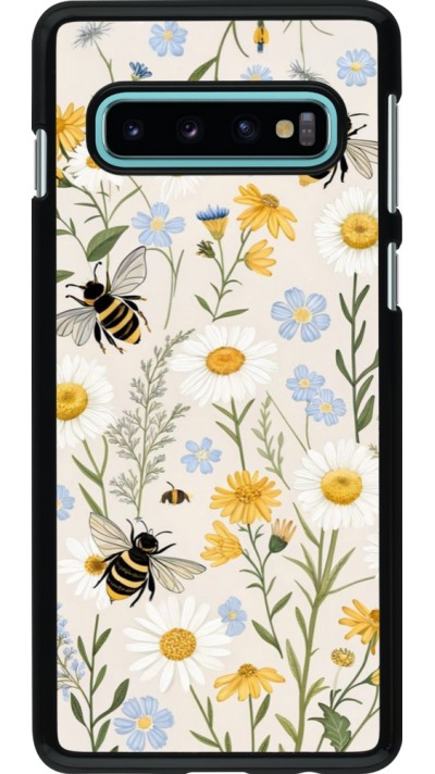 Coque Samsung Galaxy S10 - Pattern bees Spring 2026