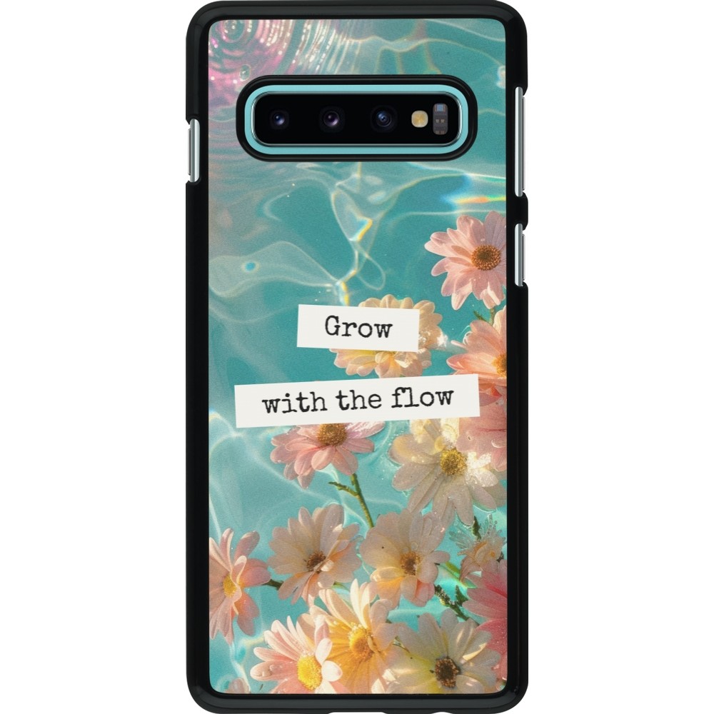 Samsung Galaxy S10 Case Hülle - Summer 2025 Grow with the flow