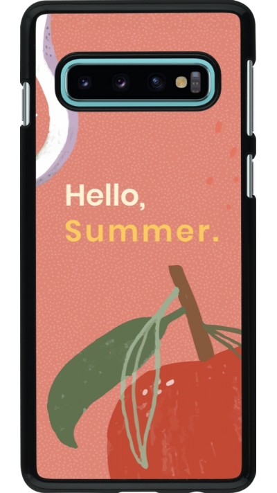 Samsung Galaxy S10 Case Hülle - Summer 2025 Hello summer
