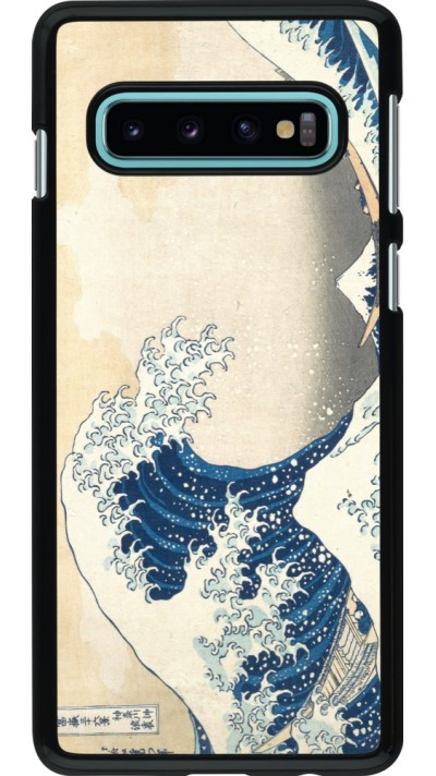 Samsung Galaxy S10 Case Hülle - Kunstbild - Die große Welle vor Kanagawa - Hokusai