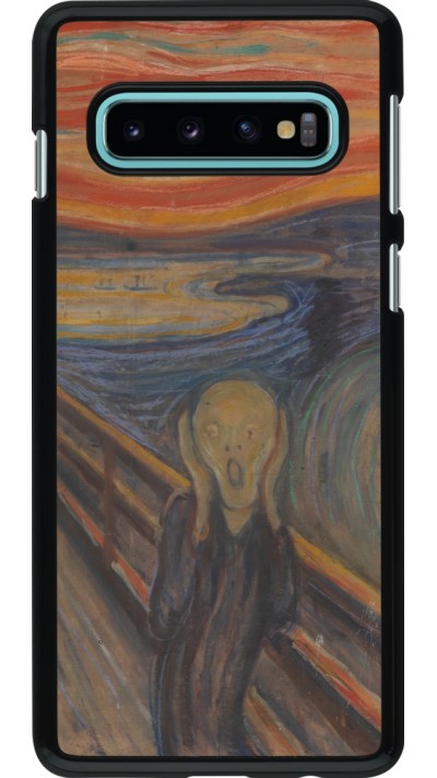 Samsung Galaxy S10 Case Hülle - Kunstbild - Der Schrei - Edvard Munch