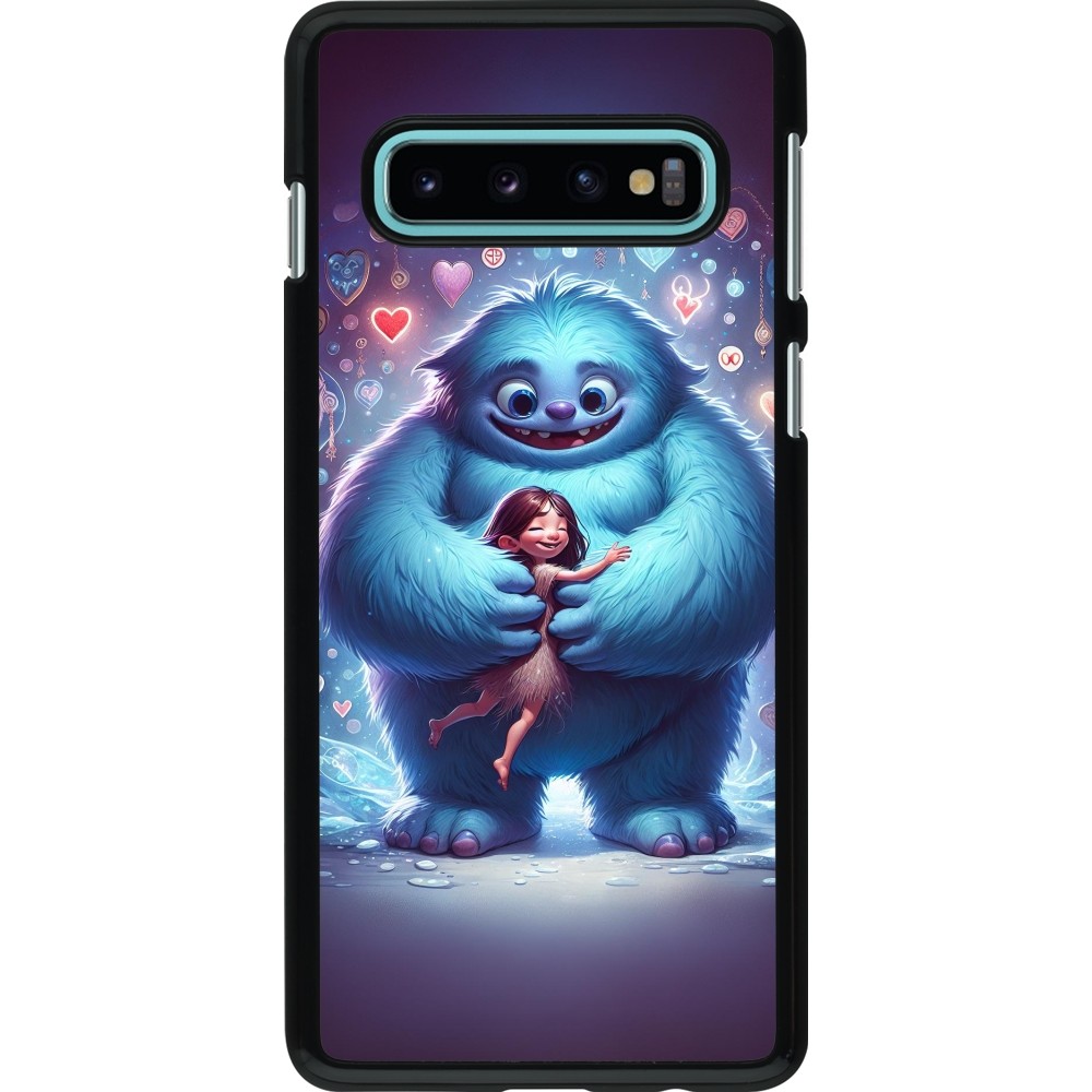 Samsung Galaxy S10 Case Hülle - Valentin 2024 Flauschige Liebe