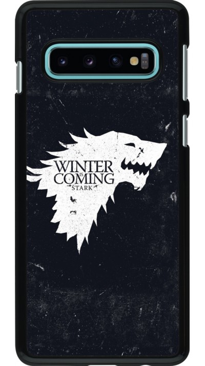 Samsung Galaxy S10 Case Hülle - Winter is coming Stark