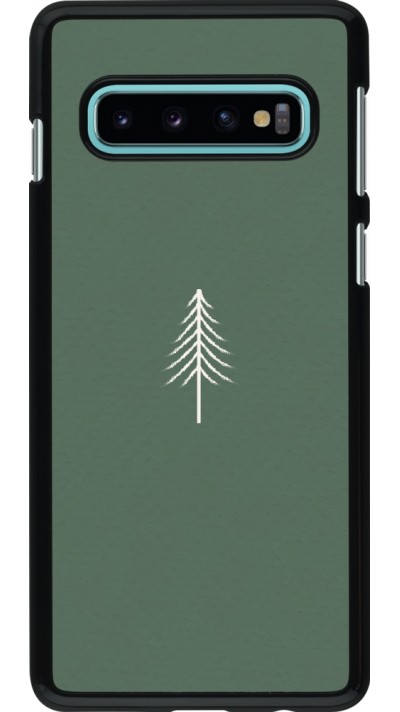 Samsung Galaxy S10 Case Hülle - Christmas 22 minimalist tree