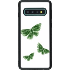 Samsung Galaxy S10 Case Hülle - Silikon schwarz Butterflies Spring 2026