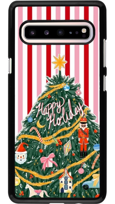 Samsung Galaxy S10 5G Case Hülle - Christmas 25 Happy Holiday
